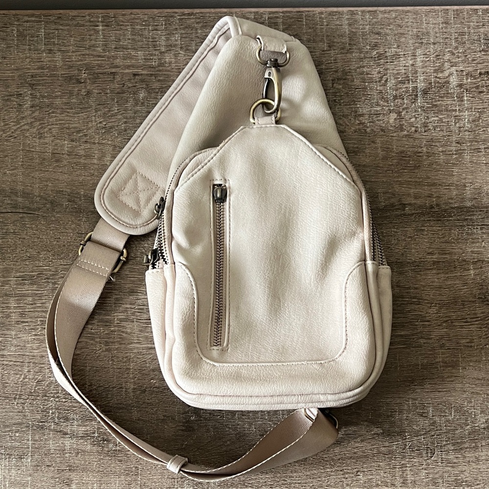 Altar’d State Cream Sling Bag for Women